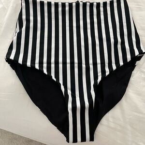 NWT Coral Reef Bali High Rise Reversible Bikini Bottoms